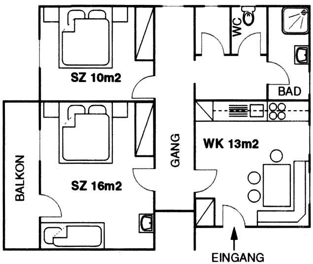 Appart Fernblick Gaschurn Zimmer foto